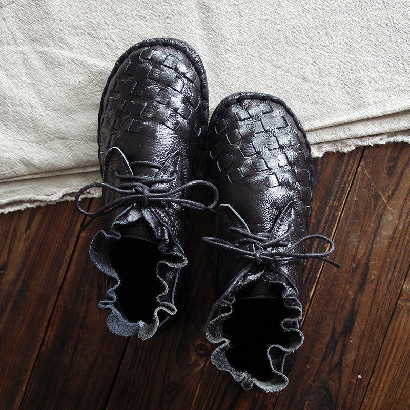 Mune Fashion | Retro Artistic Real Women's Shoes