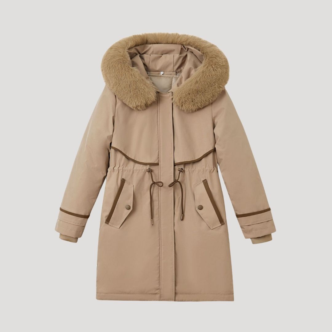 Mune | Women's Faux Fur Long Waterproof Winter Parka Coat
