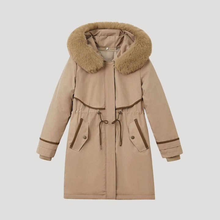 Mune | Women's Faux Fur Long Waterproof Winter Parka Coat