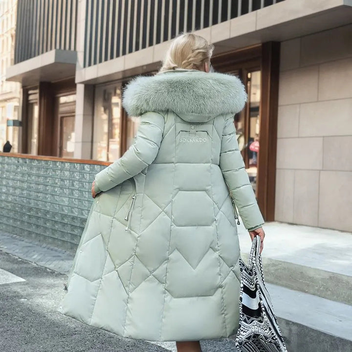 Mune | Long Padded Jacket with Hood