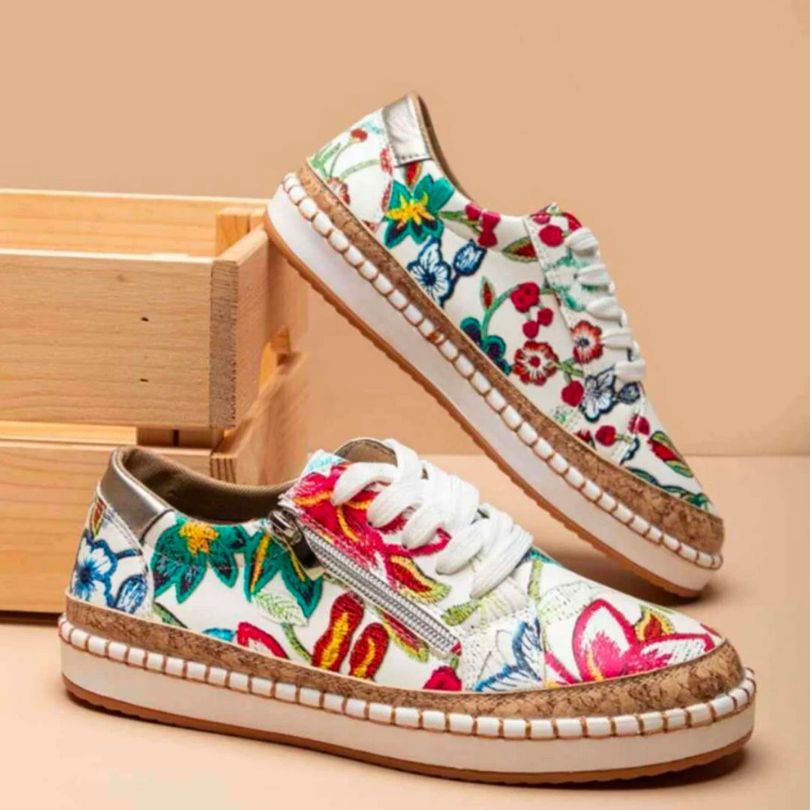 Flower orthopedic shoes
