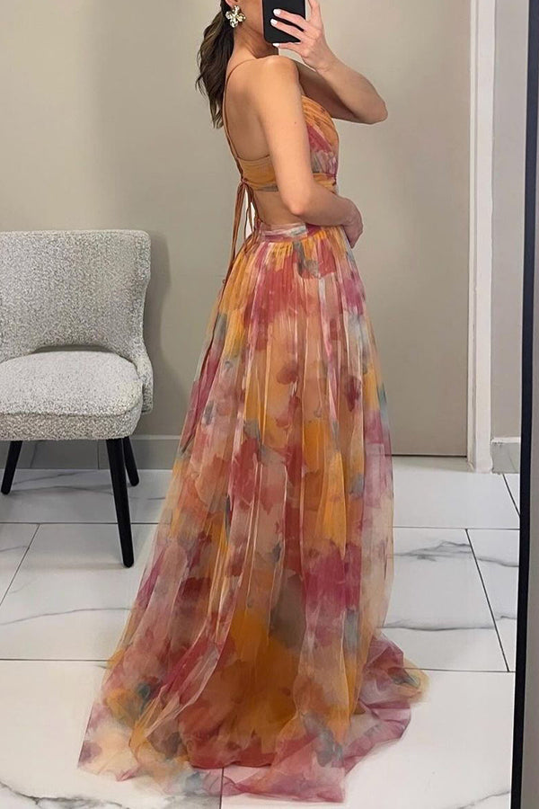 Mune | Floral Maxi Dress for Effortless Elegance