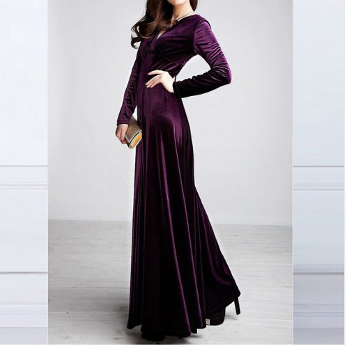 Mune | Glamorous Chic Dress With Reinforced V Neck