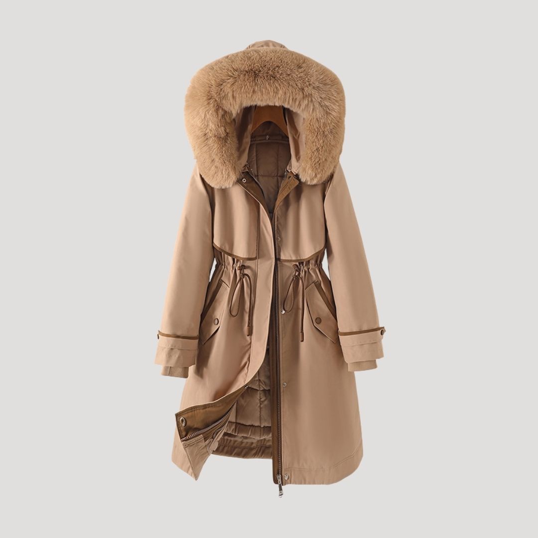 Mune | Women's Faux Fur Long Waterproof Winter Parka Coat