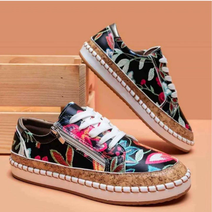 Flower orthopedic shoes