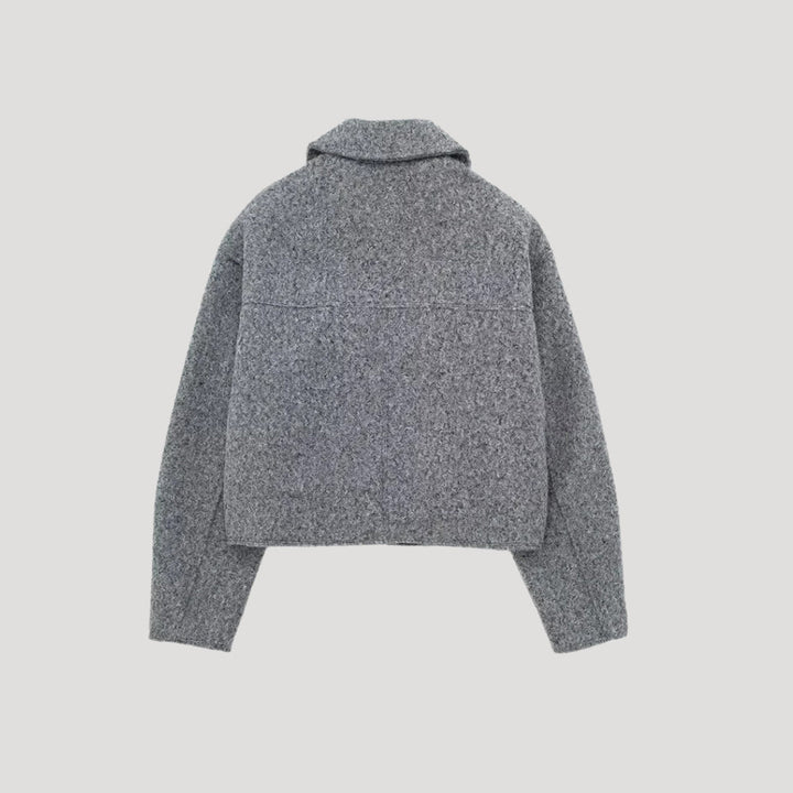 Mune | Women's structured cropped wool jacket autumn jacket