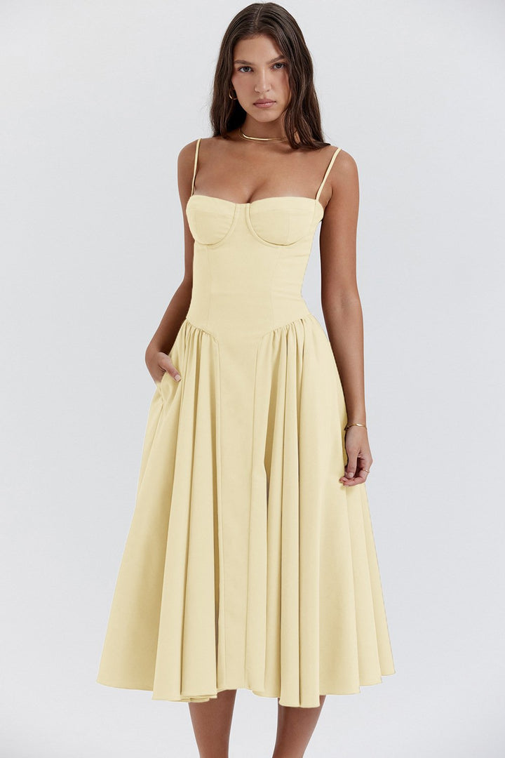 Corset Midi Dress