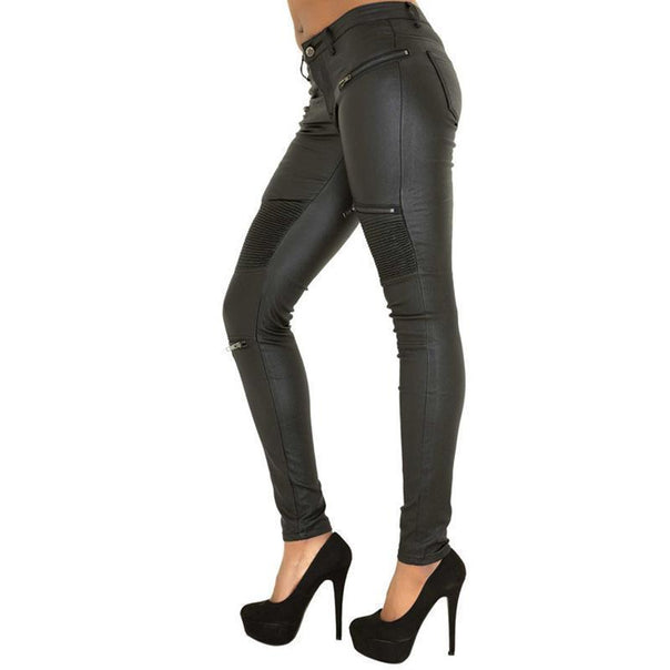 Skinny Jeans made of synthetic material