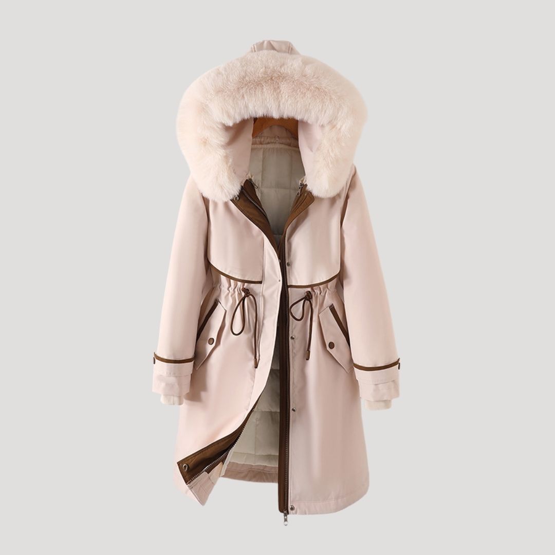 Mune | Women's Faux Fur Long Waterproof Winter Parka Coat