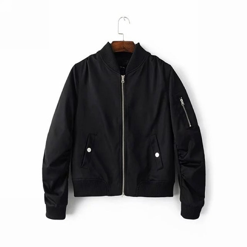 Men's short bomber jacket with thermal quilted insulation, zipper, and arm pocket Mune Fashion