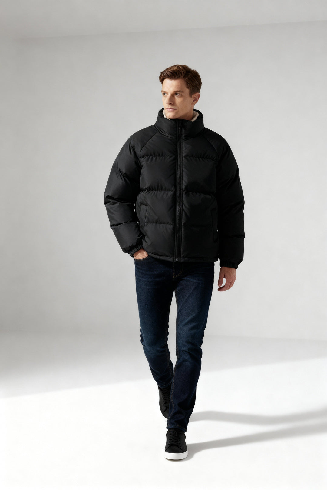Mune | Fleece-Lined Puffer Jacket