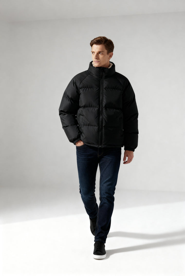 Mune | Fleece-Lined Puffer Jacket