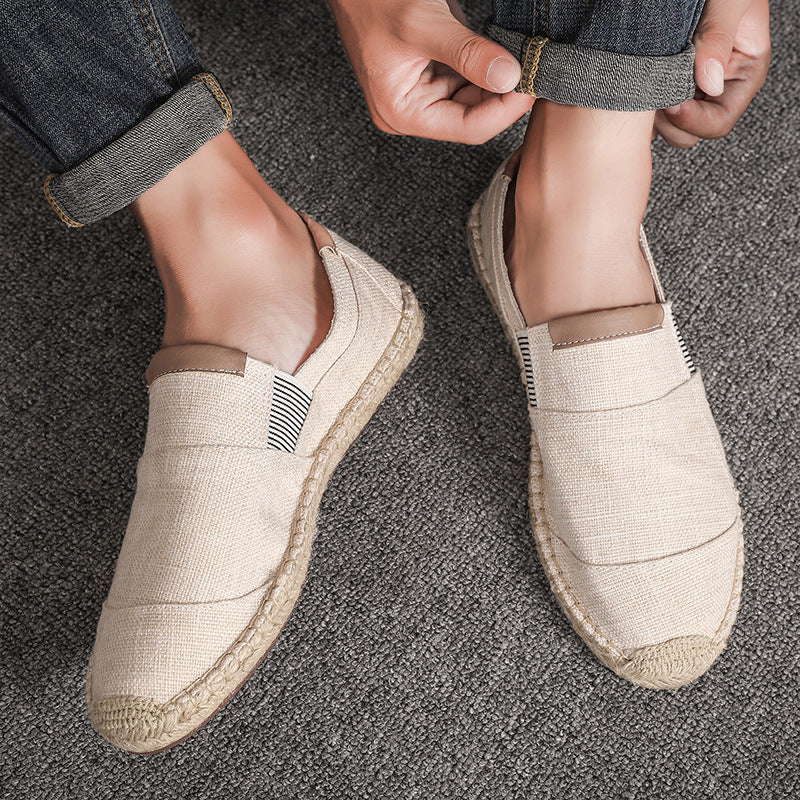 Mune Fashion | Boss Stylish Handmade Canvas Straw Shoes Summer Chic