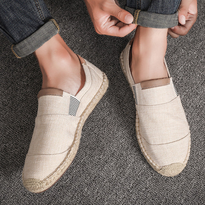 Mune Fashion | Boss Stylish Handmade Canvas Straw Shoes Summer Chic