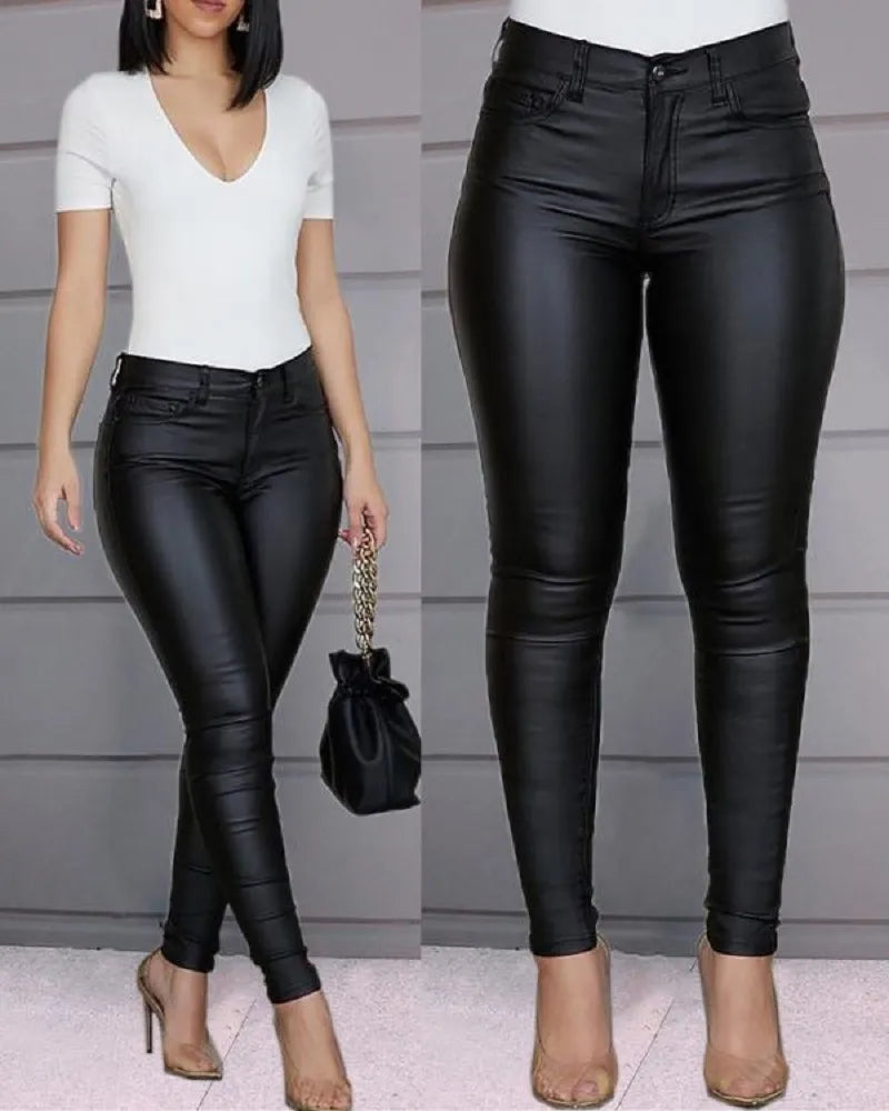 Mune | Long Leather Pants