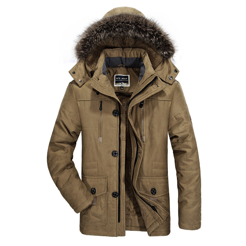 Men Comfortable Winter Parka Mune Fashion