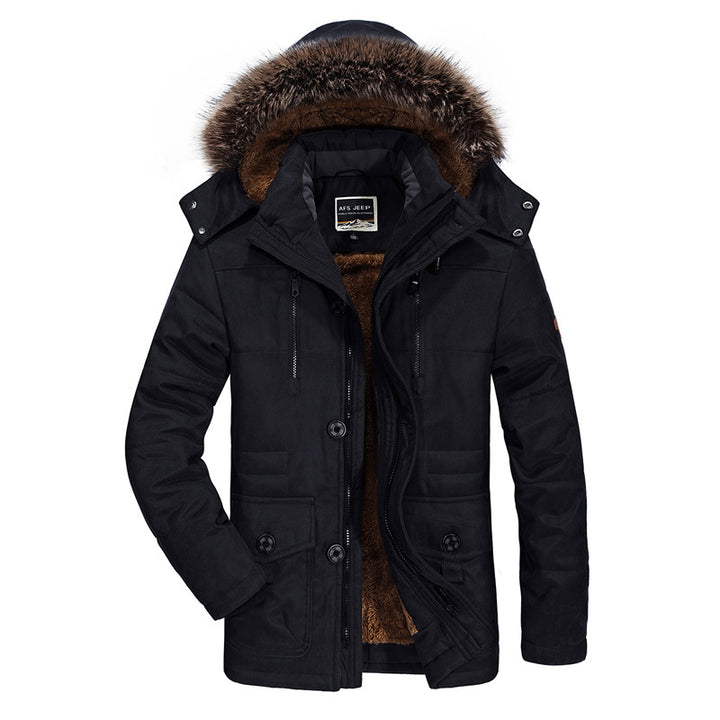 Men Comfortable Winter Parka Mune Fashion