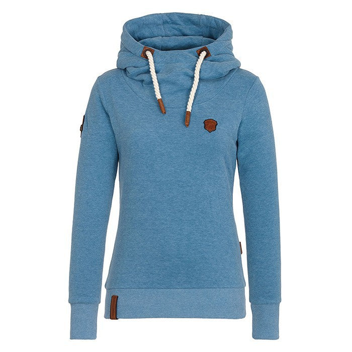 Women's Casual Hooded Sweatshirt with Comfortable Fit and Stylish Details Mune
