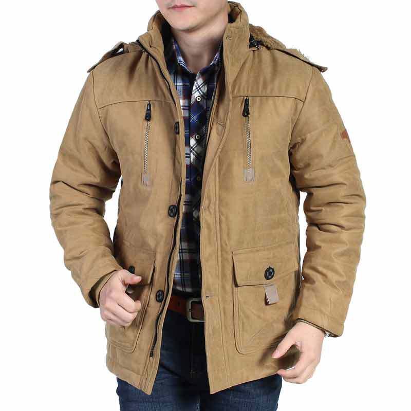 Men Comfortable Winter Parka Mune Fashion