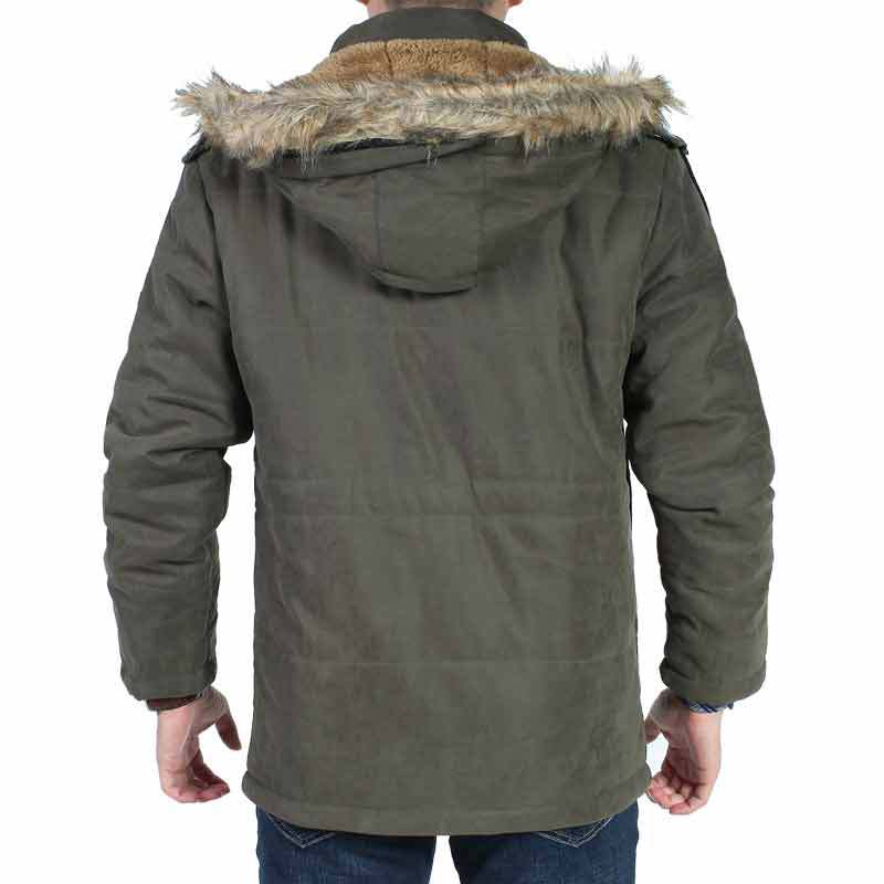 Men Comfortable Winter Parka Mune Fashion