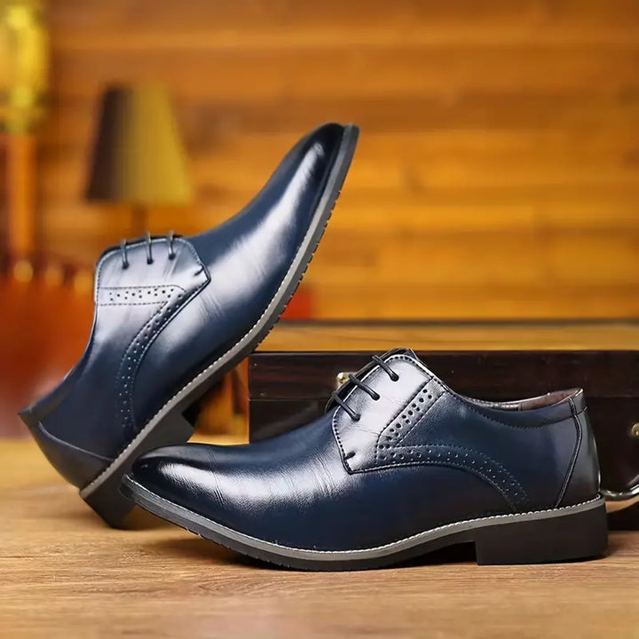 Mune Fashion | Business Style Dress Shoes Men Made of Calf Leather