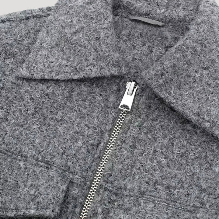 Mune | Women's structured cropped wool jacket autumn jacket