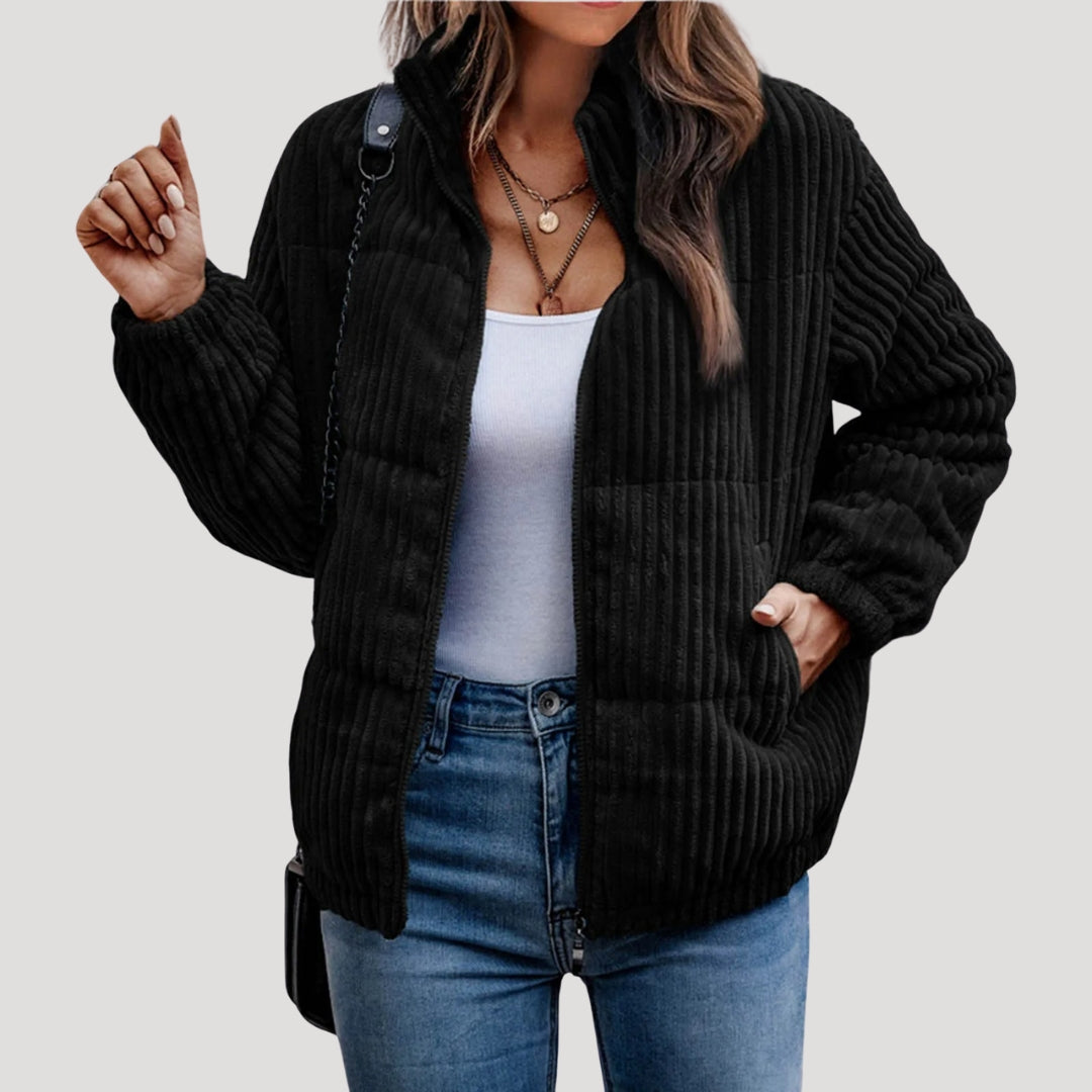 Mune | Women's Cord Jacket with Fleece Lining Winter Style