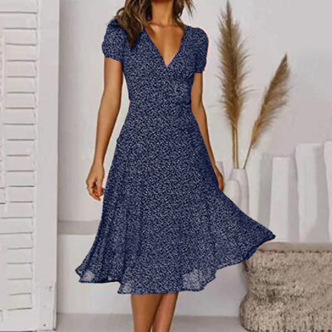 Comfortable casual midi dress