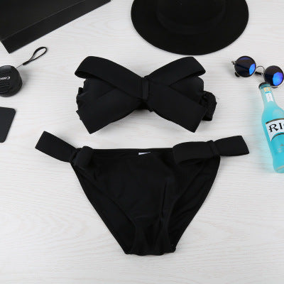 Ladies Bandeau Bikini with striking bows Mune Fashion