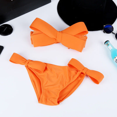 Ladies Bandeau Bikini with striking bows Mune Fashion