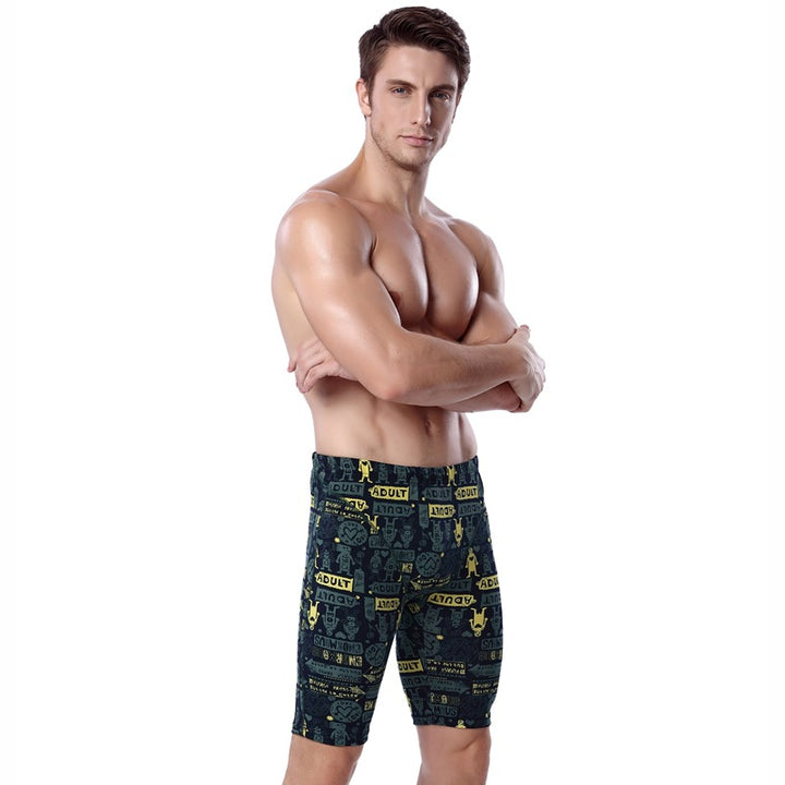 Men's swimming shorts with creative graphic design Mune Fashion