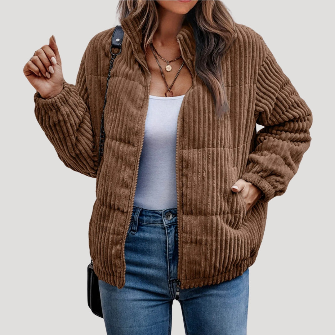 Mune | Women's Cord Jacket with Fleece Lining Winter Style