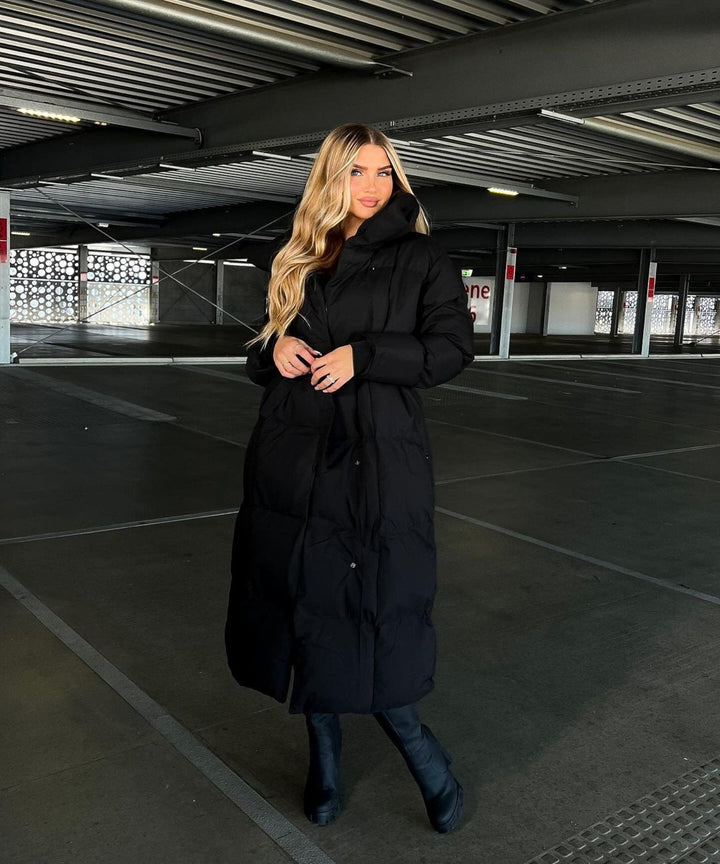 Mune | Long Winter Coat with Belt
