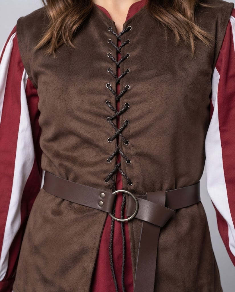 Women's Casual Lace-Up Vest Mune Fashion