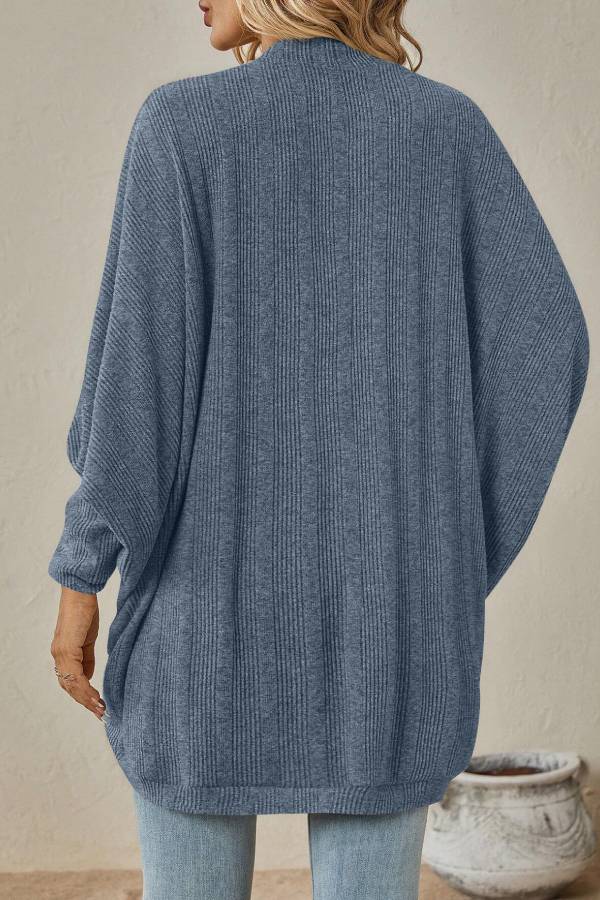 Mune | Bat Sleeve Cardigan Loose Knit Jacket