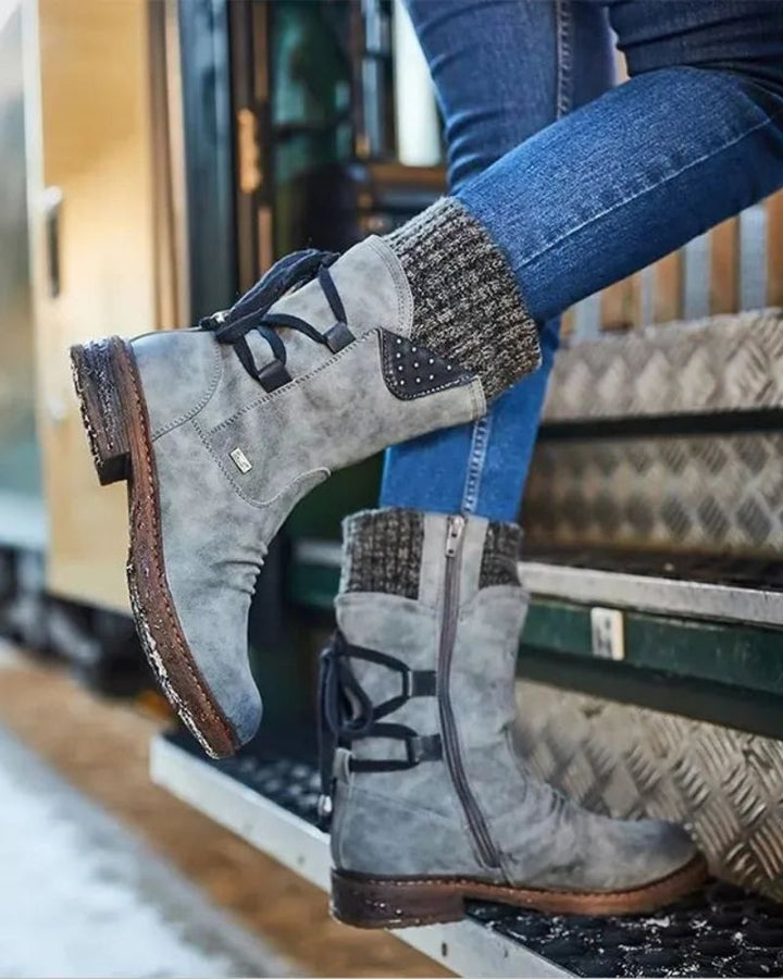 Mune | Genuine Leather Winter Boots