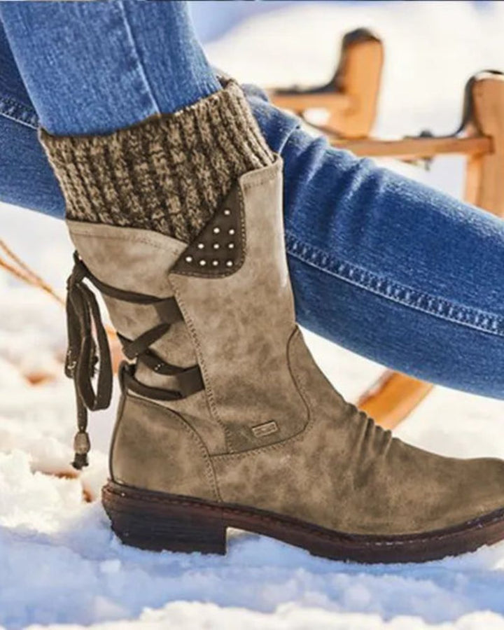 Mune | Genuine Leather Winter Boots