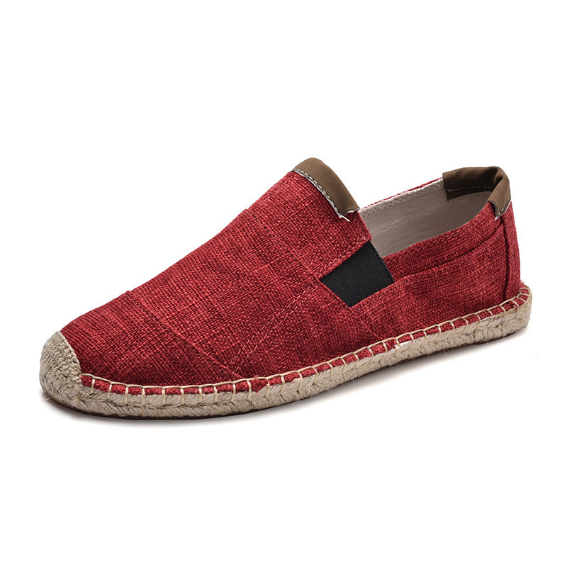Mune Fashion | Boss Stylish Handmade Canvas Straw Shoes Summer Chic