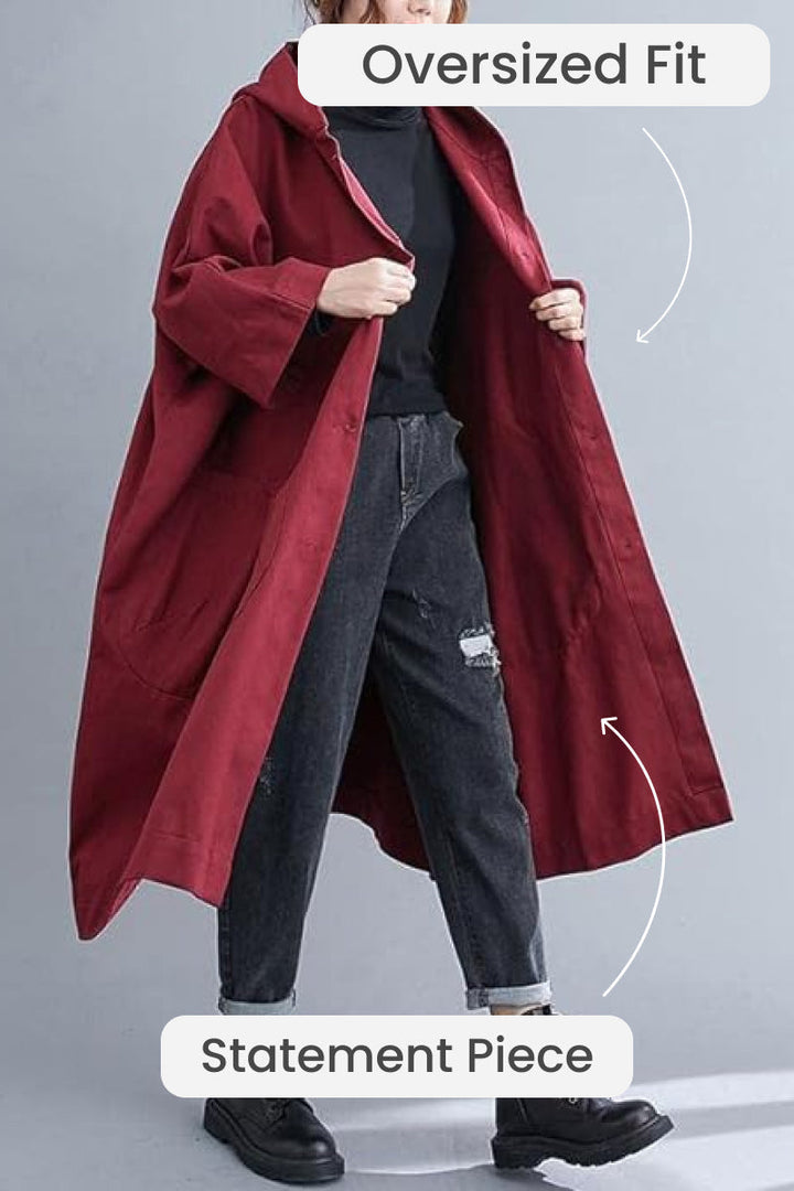Mune | Oversized Waterproof Windbreaker Jacket