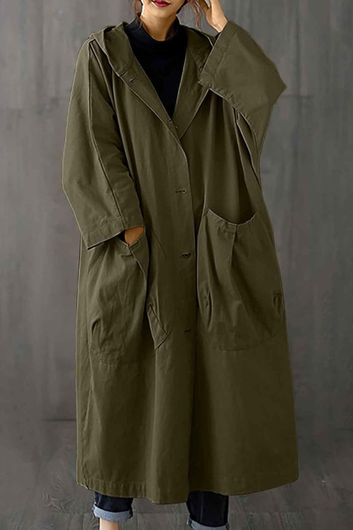 Mune | Oversized Windbreaker In Burgundy