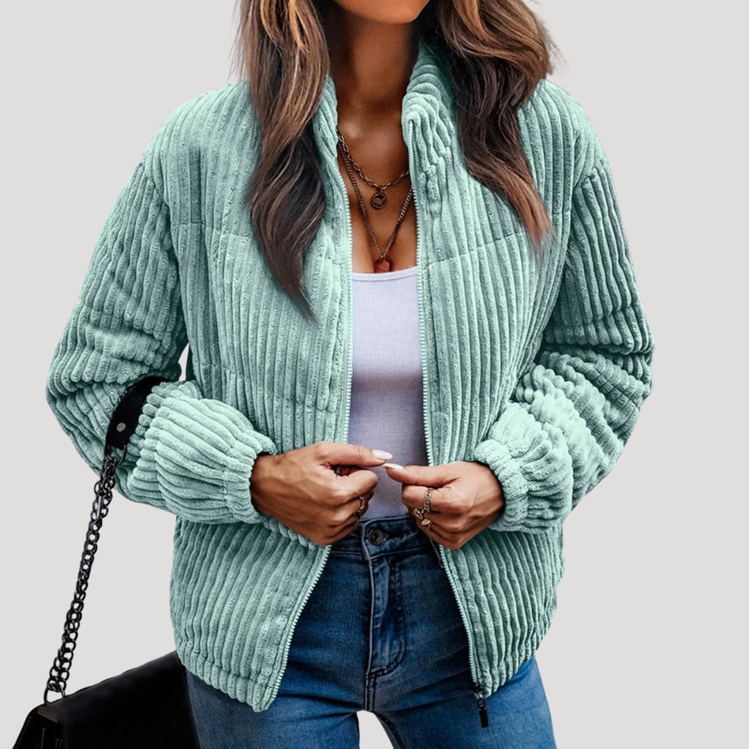 Mune | Women's Cord Jacket with Fleece Lining Winter Style