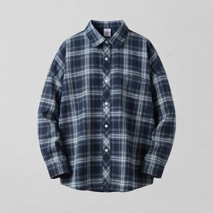 Ladies Casual Checked Short Sleeve Shirt Mune Fashion