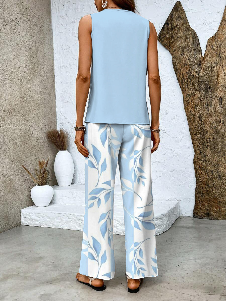Elegant Two-Piece Summer Set