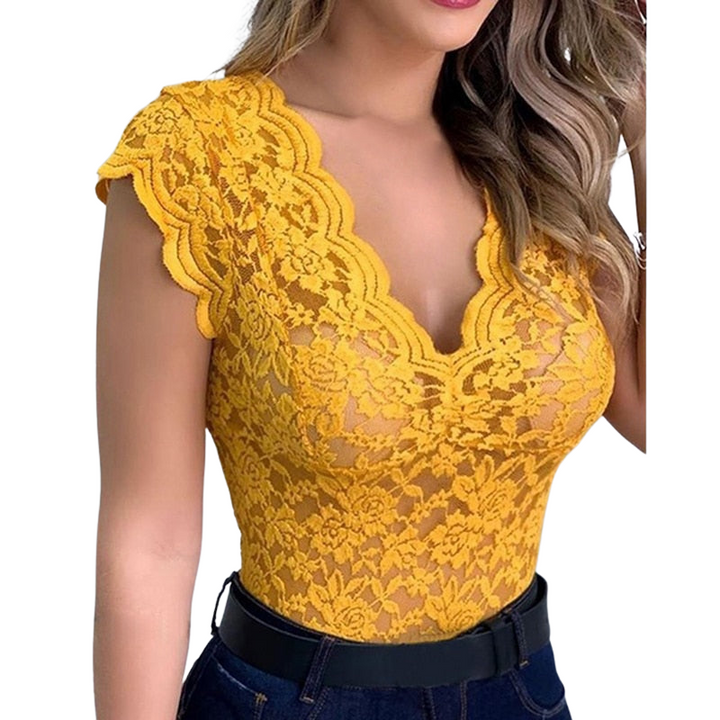 Mune | Sexy Women’S Top Elegant Lace Top Refined Details