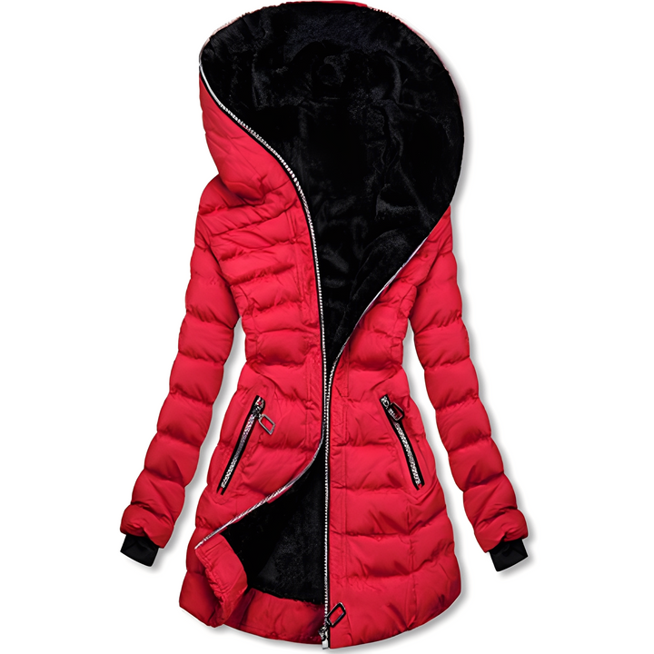Mune | Modern Winter Jacket with Hood for Women