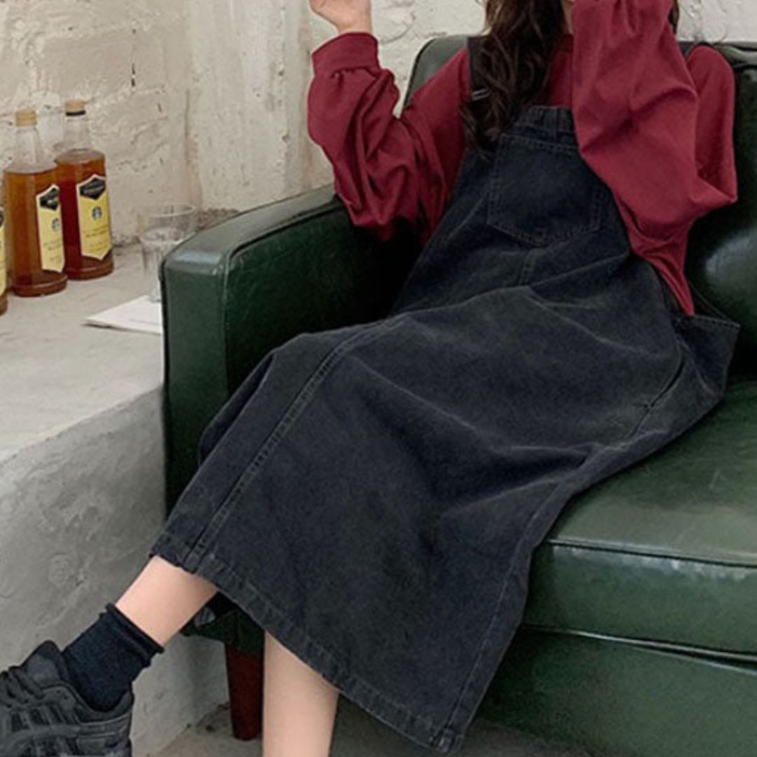 Mune | Casual Denim Jumpsuit with Front Pocket