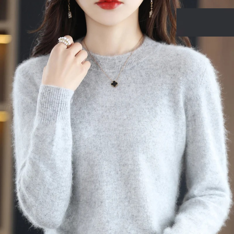 Mune | Cashmere Pullover Women Luxurious Round Neck Soft & Fashionable