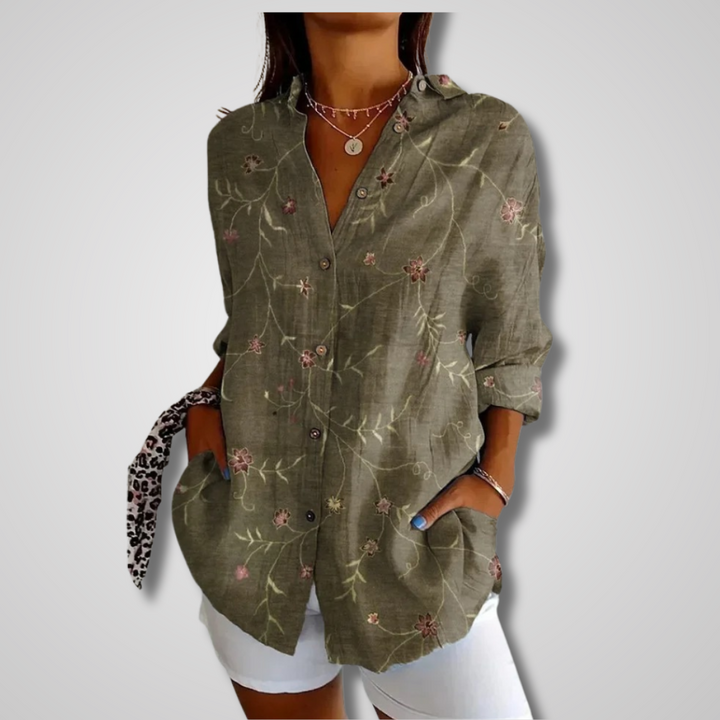 Mune Fashion  | Women Summer Vintage Relaxed Shirt