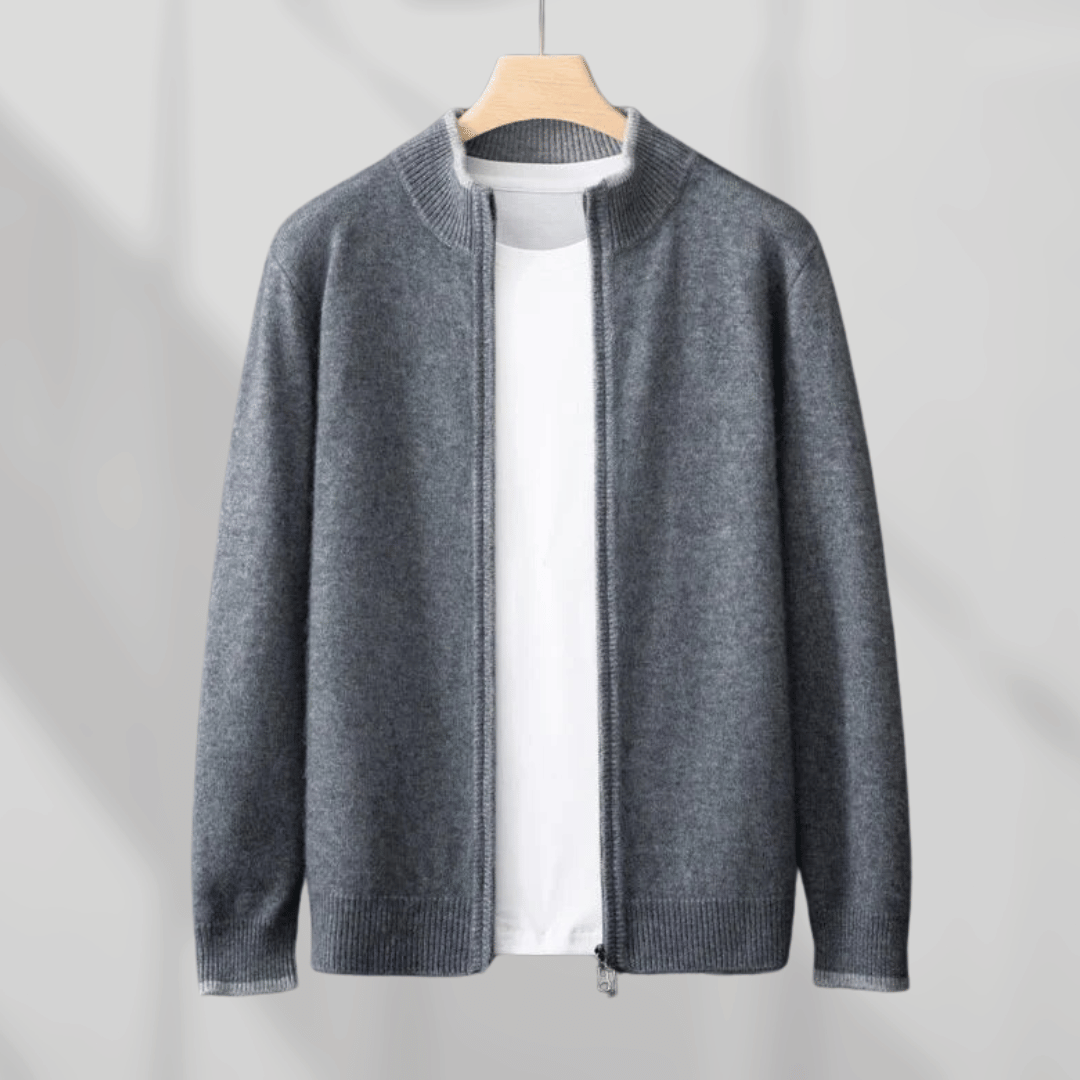 Mune Fashion | Cashmere Zip Jacket