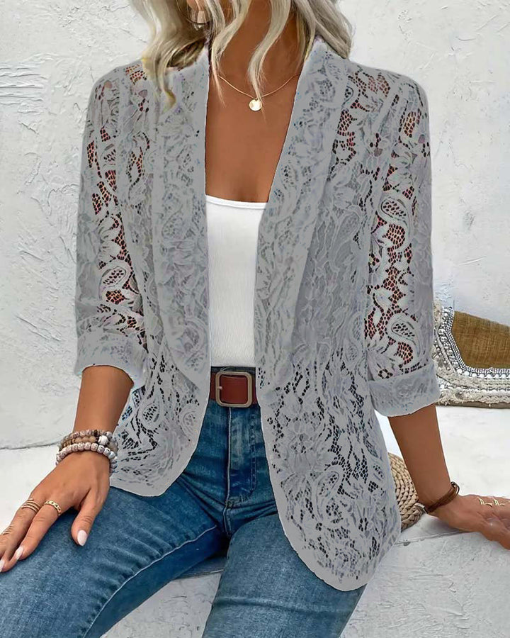 Mune Fashion | Elegant Blazer with Lace